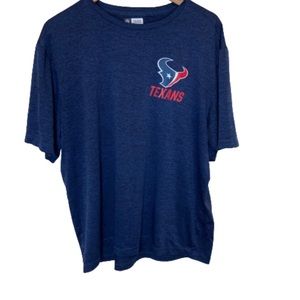 Houston Texans men’s XL t-shirt blue shortsleeved